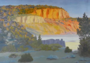 Light changes at El Morro by Cathy Haight 