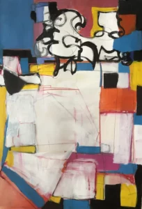 French Courtyard by Norma Alonzo 