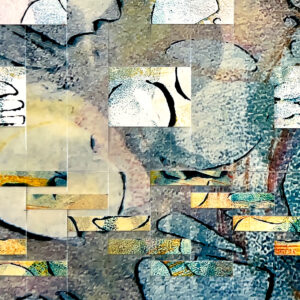 Landscape Weave (tryptic) by Ria Burnett 