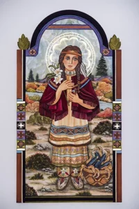 Kateri Tekekawitha by Arlene Cisneros Sena 