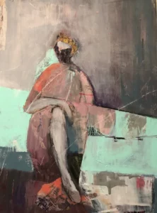 Pink Kimono by Donna Fleetwood 