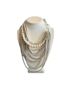 Royal Orange and Sonoran Gold Turquoise Pendant by Mary Beth Bartlett 