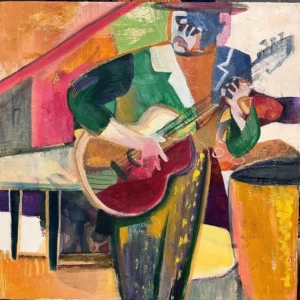 Jazz Player by Noel Sandino 