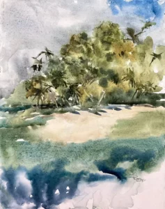 Converging Tides Fiji by Roxy Podlogar 